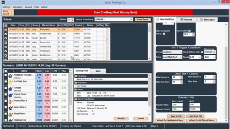 automated betfair trading software.